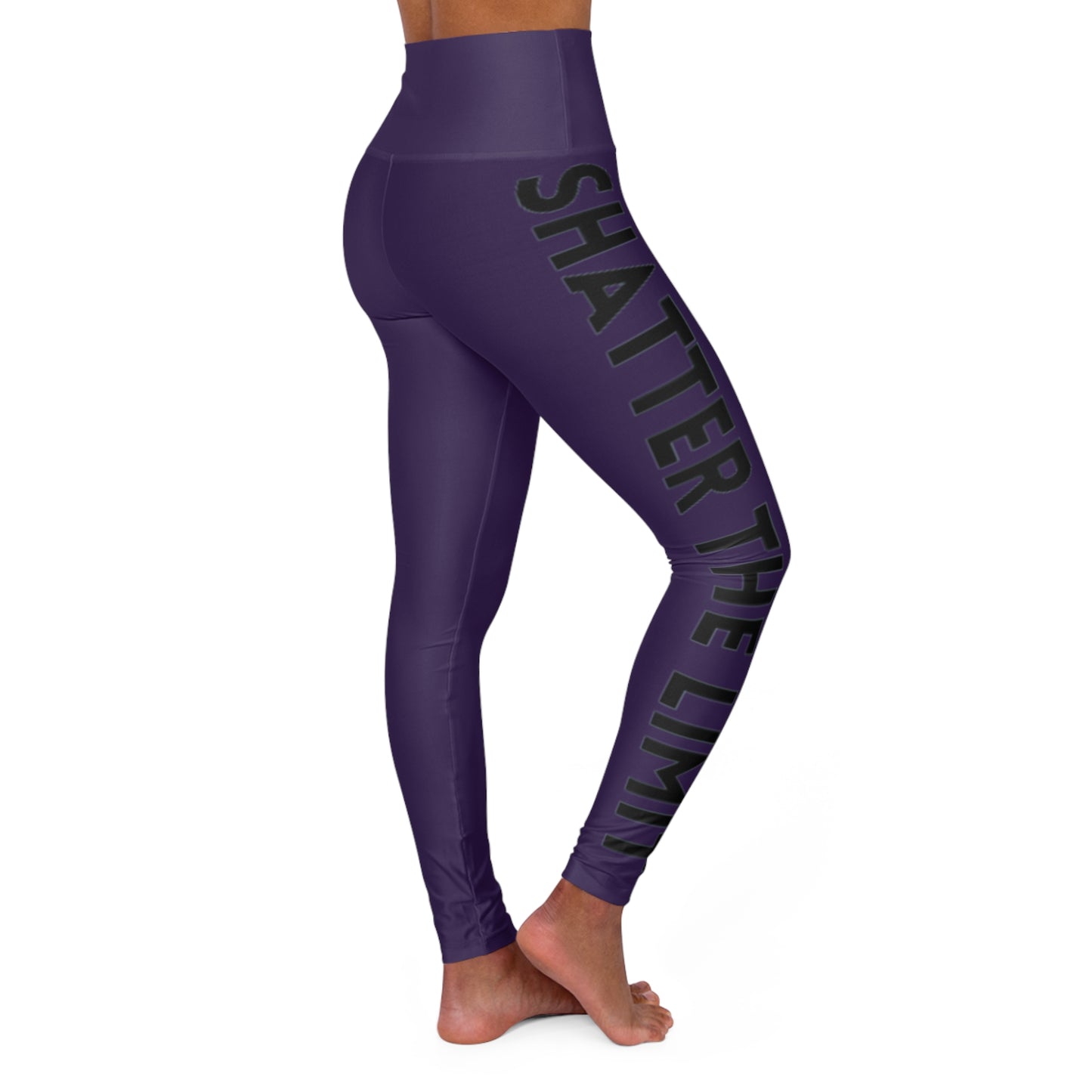Shatter The Limit High Waisted Yoga Leggings (AOP)