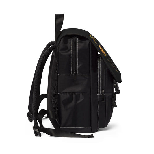 Cali Golden Bear Unisex Casual Shoulder Backpack