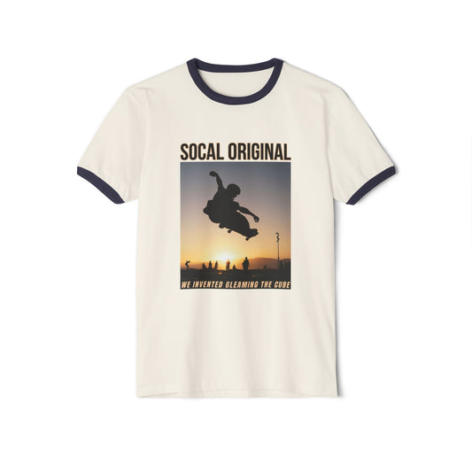 Gleaming the Cube Unisex Cotton Ringer T-Shirt