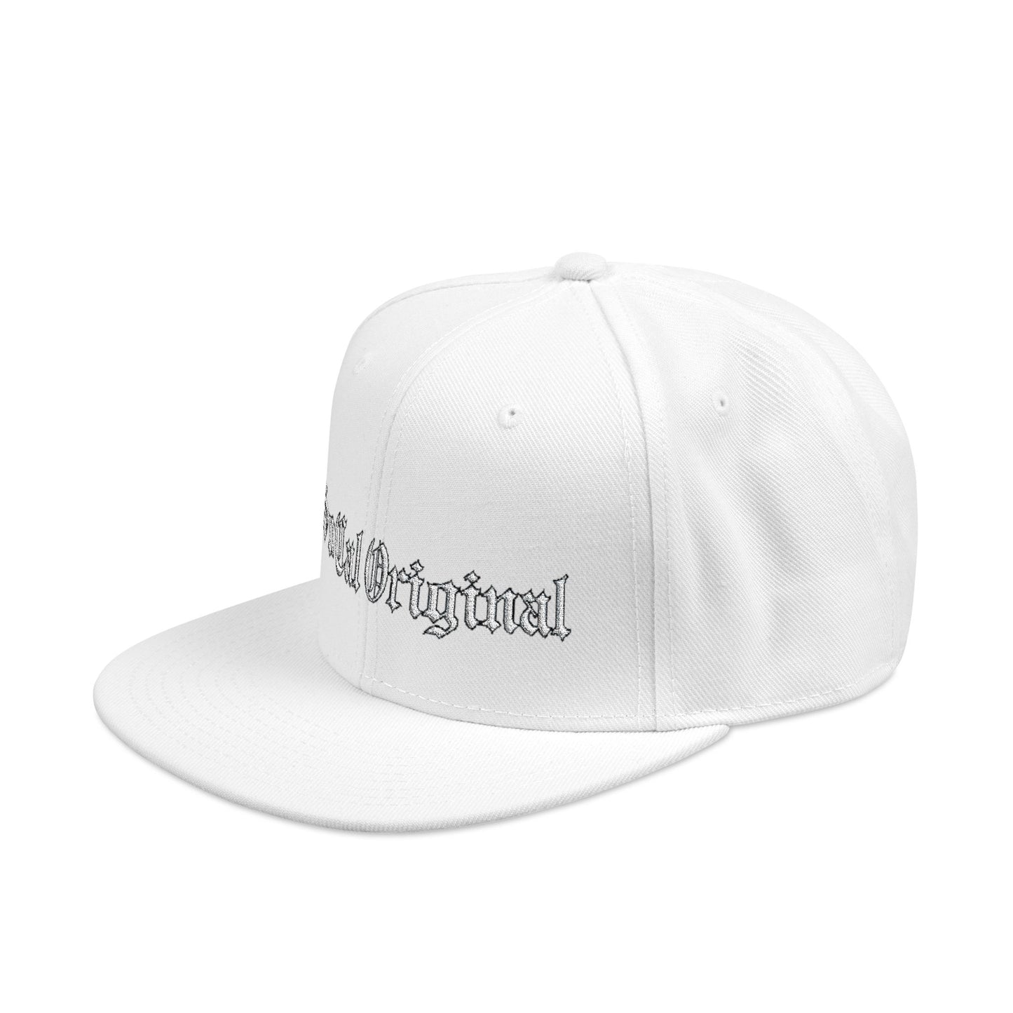 Old English Bold Snapback (Embroidery)