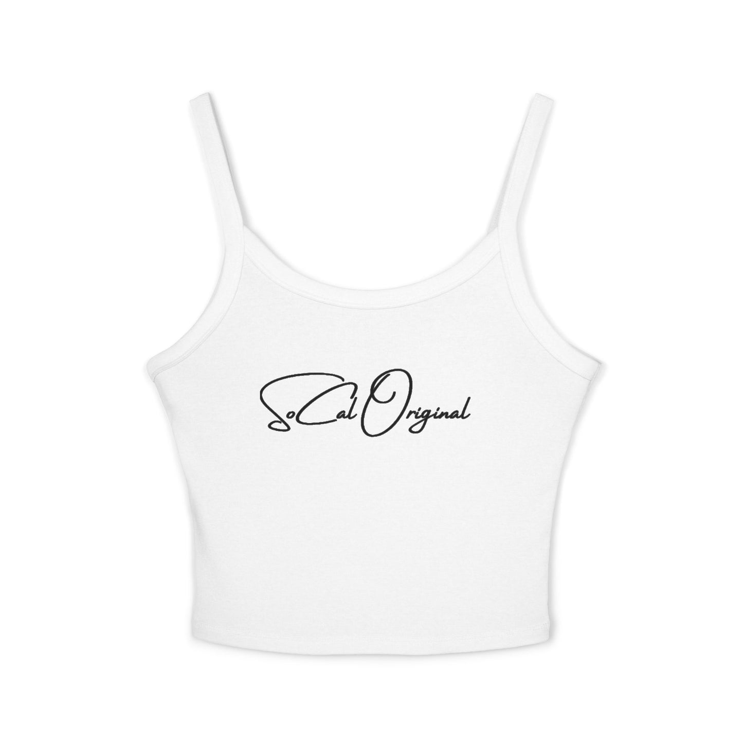 SoCal Original Script Logo Women's Spaghetti Strap Tank Top