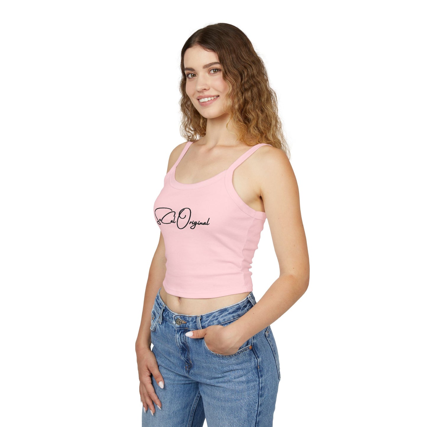 SoCal Original Script Logo Women's Spaghetti Strap Tank Top