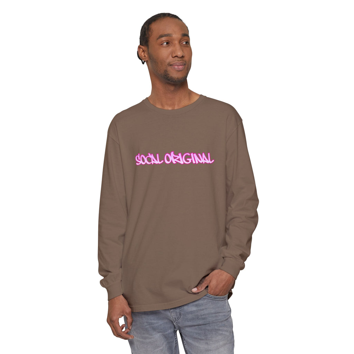 SoCal Original B-Boy Unisex Garment-dyed Long Sleeve T-Shirt
