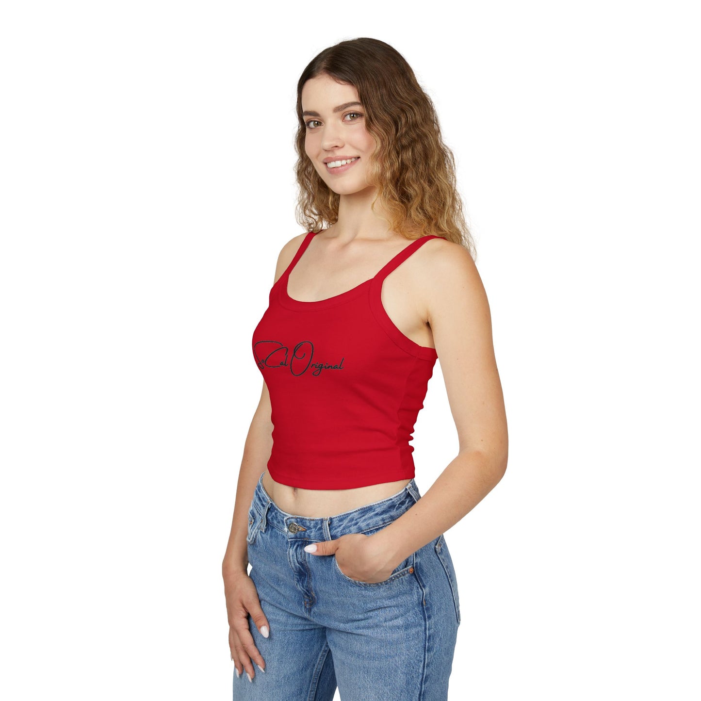 SoCal Original Script Logo Women's Spaghetti Strap Tank Top