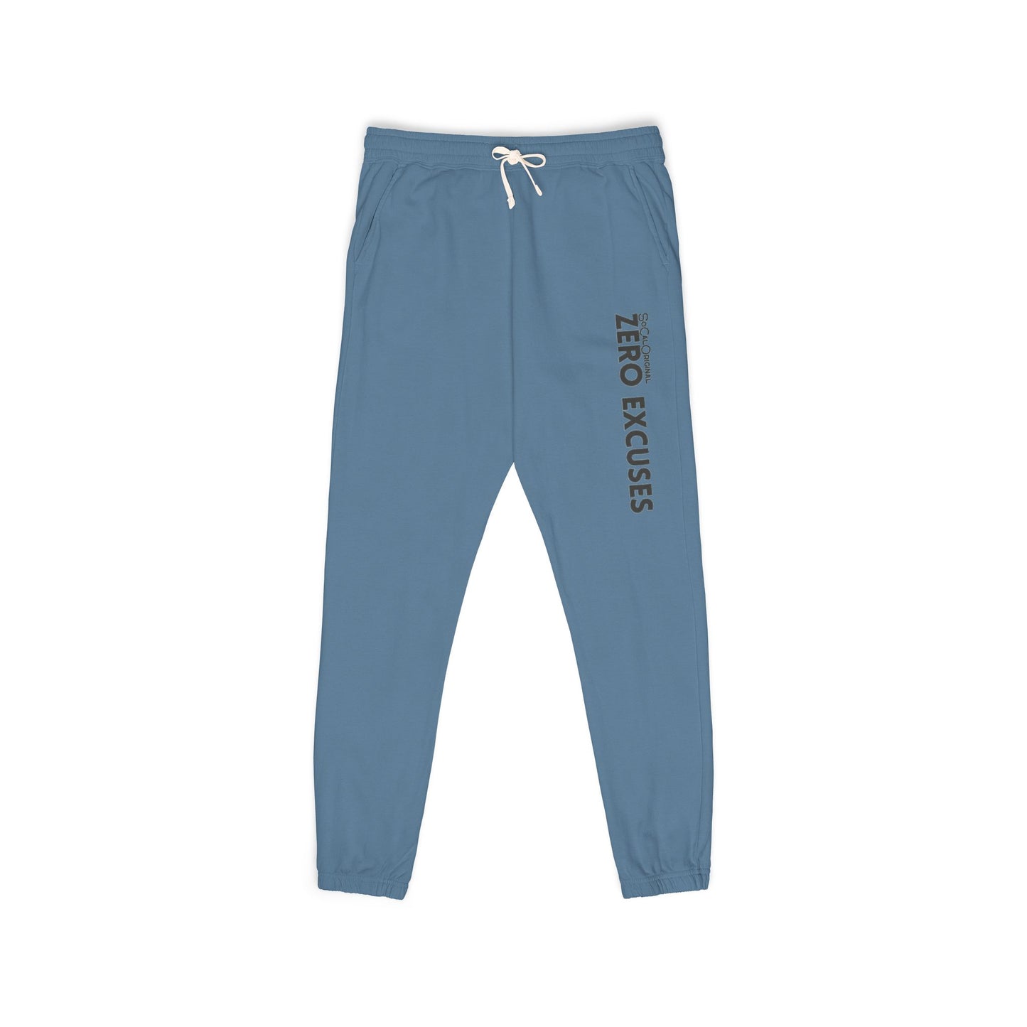 Zero Excuses Unisex Garment-Dyed Fleece Sweatpants