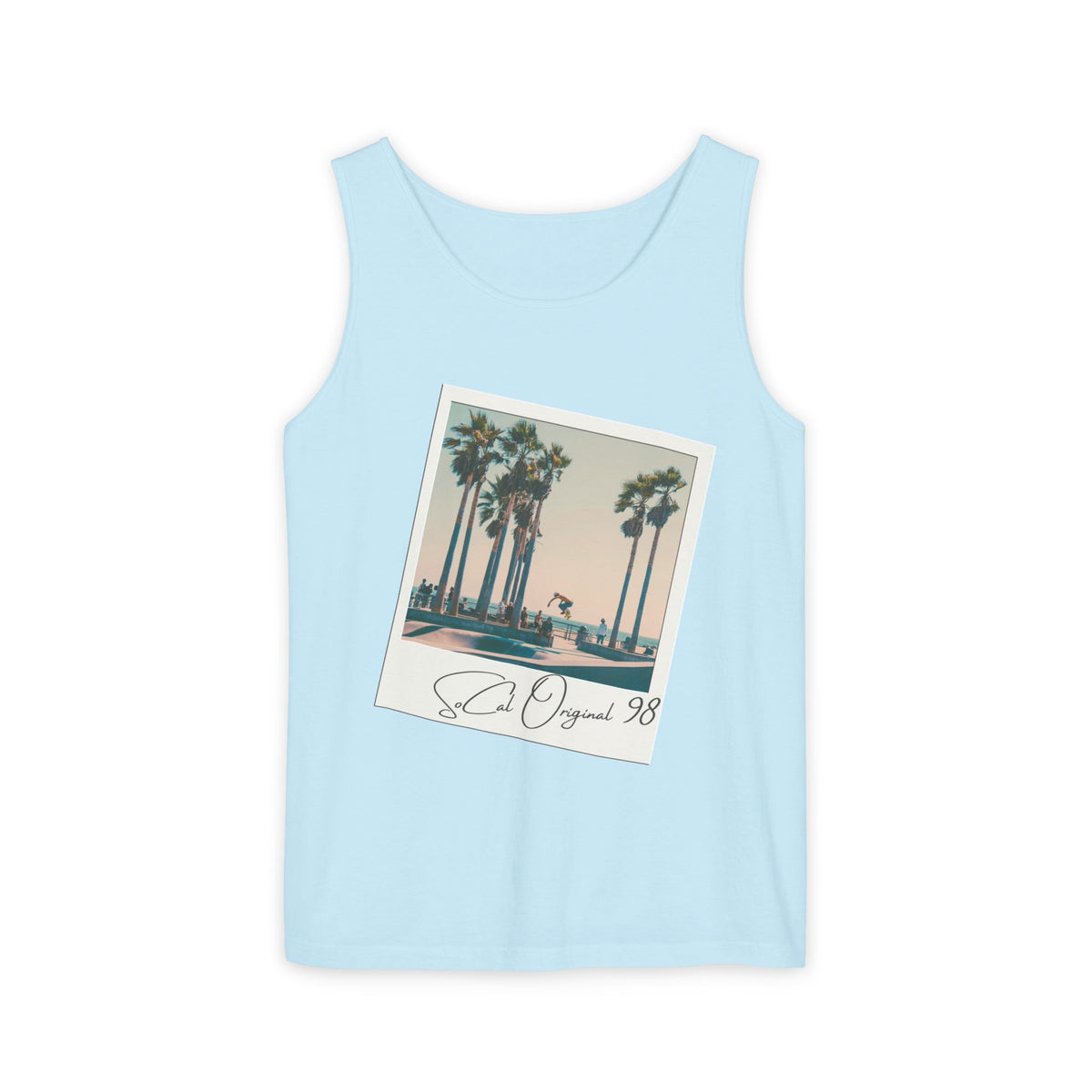 SoCal Original 98 Polaroid Unisex Garment-Dyed Tank Top