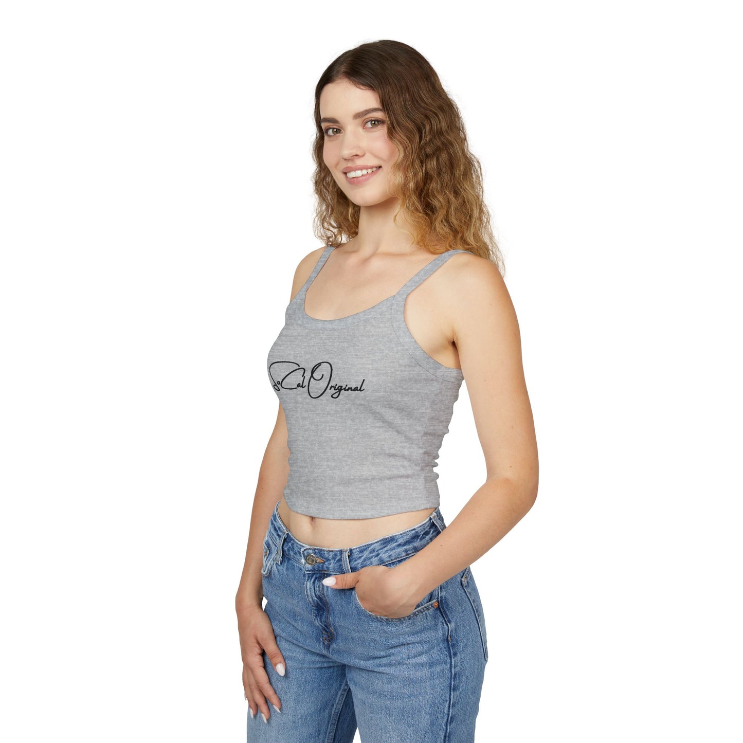 SoCal Original Script Logo Women's Spaghetti Strap Tank Top