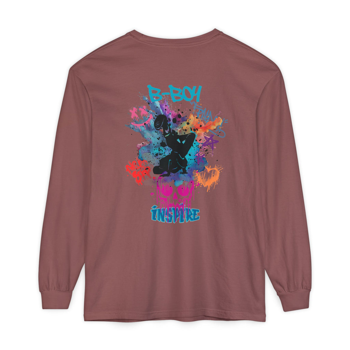 SoCal Original B-Boy Unisex Garment-dyed Long Sleeve T-Shirt