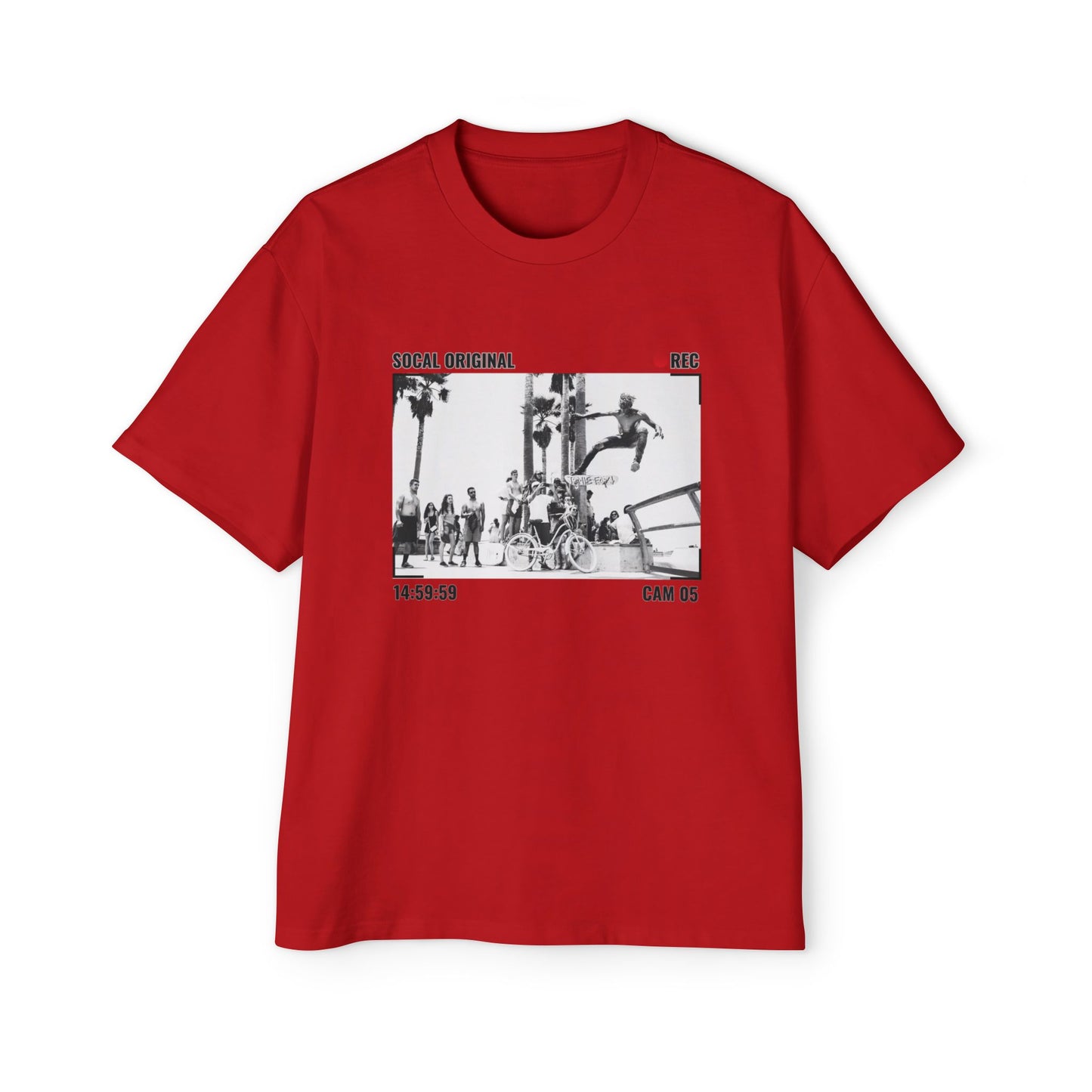 Venice Beach CAM 05 Skate Men's Heavy Oversized Tee