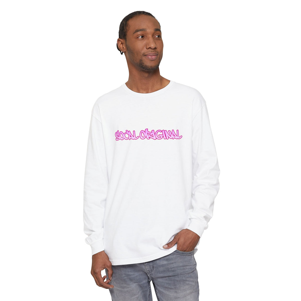 SoCal Original B-Boy Unisex Garment-dyed Long Sleeve T-Shirt
