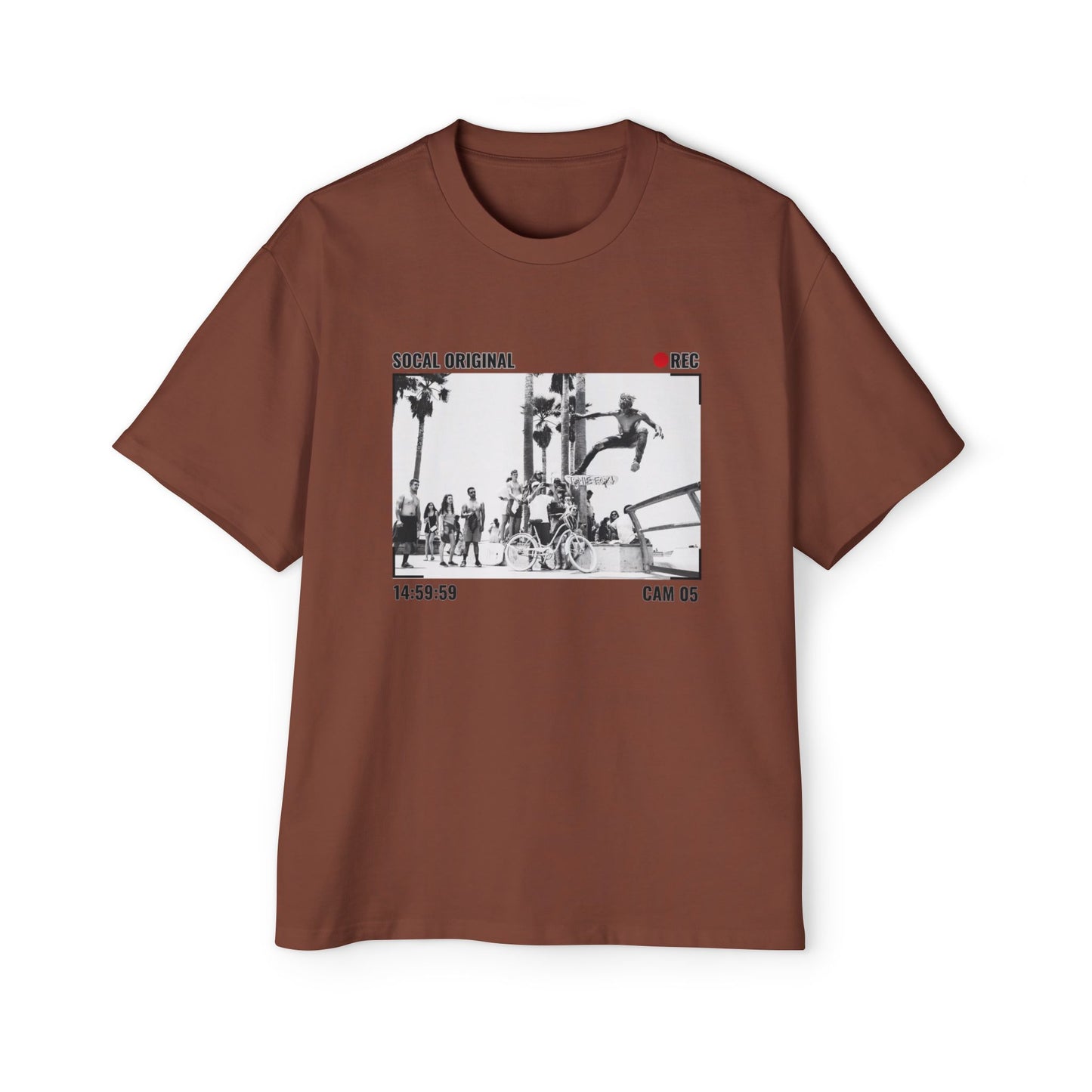 Venice Beach CAM 05 Skate Men's Heavy Oversized Tee