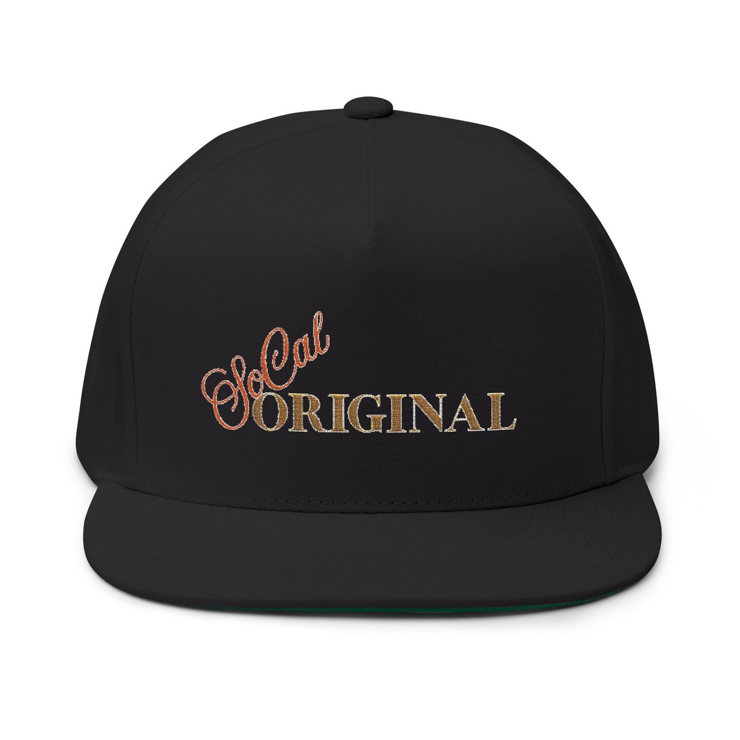 SoCal Original ScriptFlat Bill Cap (Embroidery)