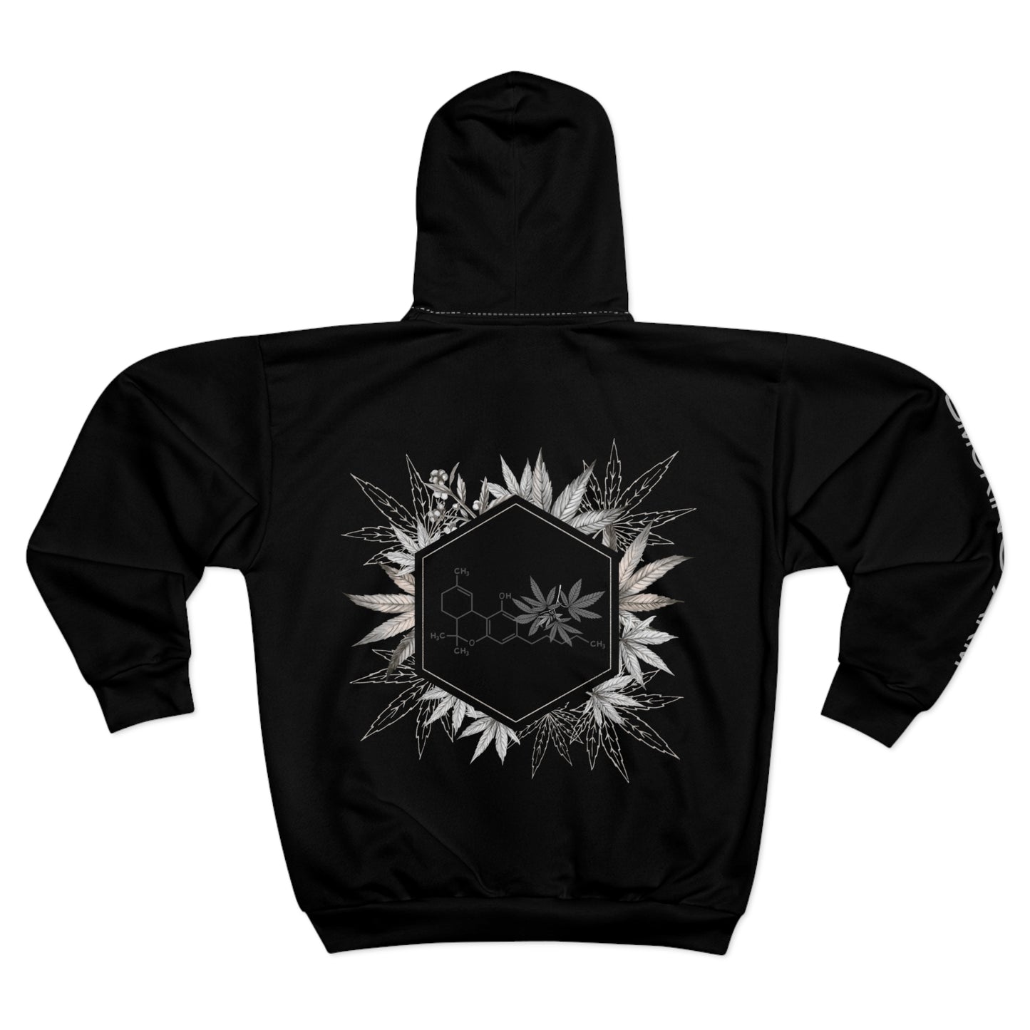 The Molecular High-Style Zip-Up Hoodie