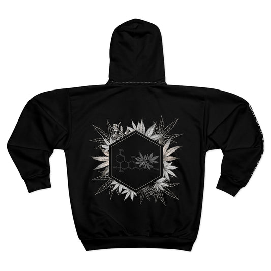 The Molecular High-Style Zip-Up Hoodie