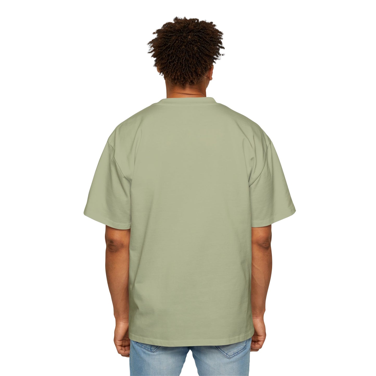 No Limit To HOw High We Fly Men's Heavy Oversized Tee