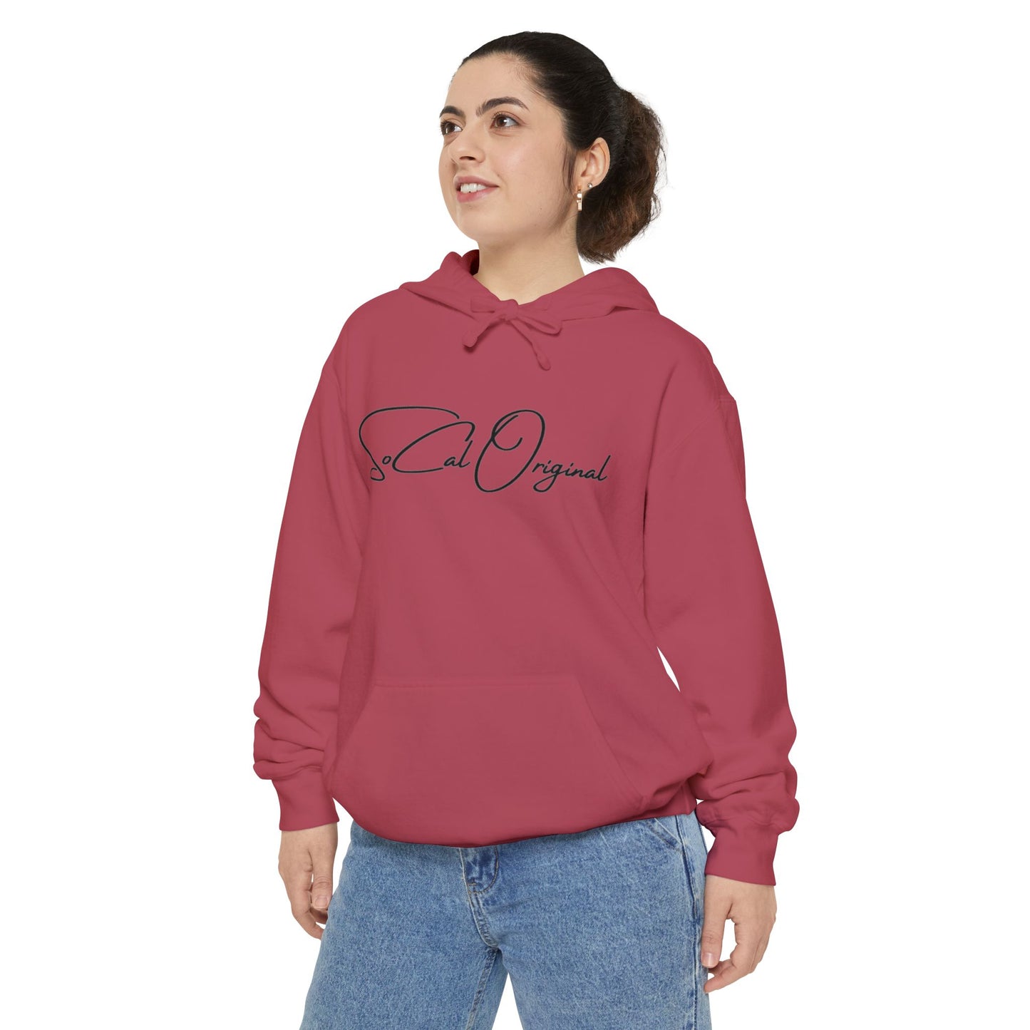 SoCal Original Script Unisex Garment-Dyed Hoodie