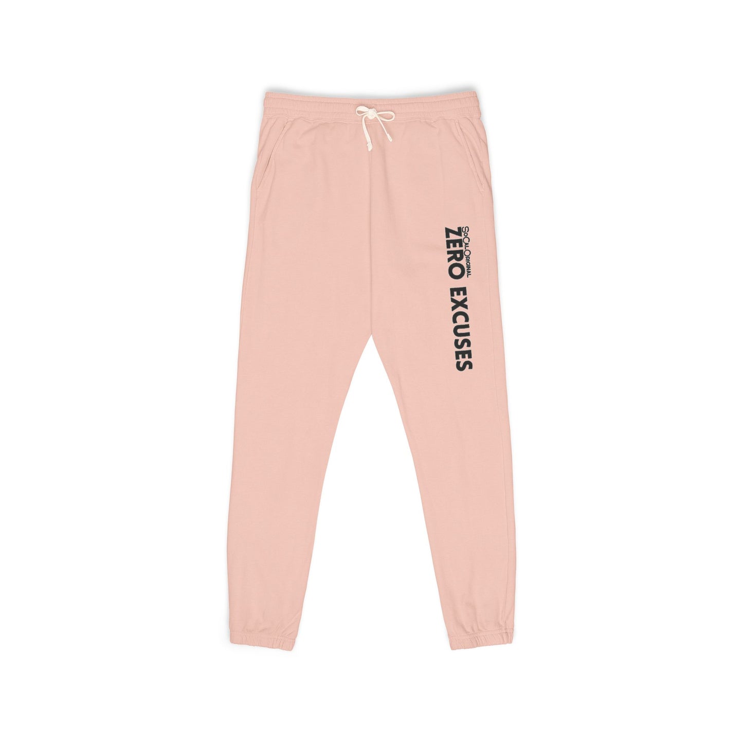 Zero Excuses Unisex Garment-Dyed Fleece Sweatpants