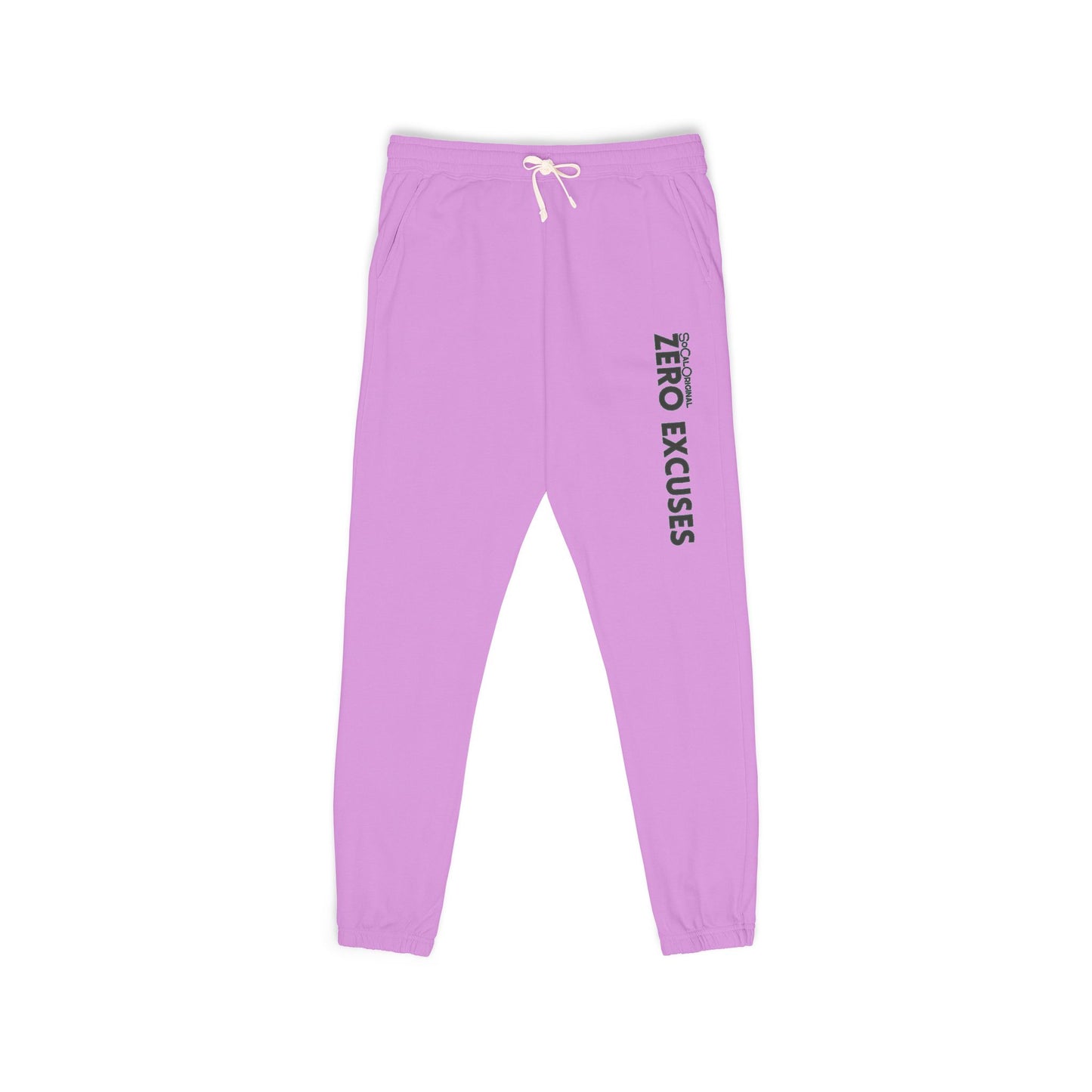Zero Excuses Unisex Garment-Dyed Fleece Sweatpants