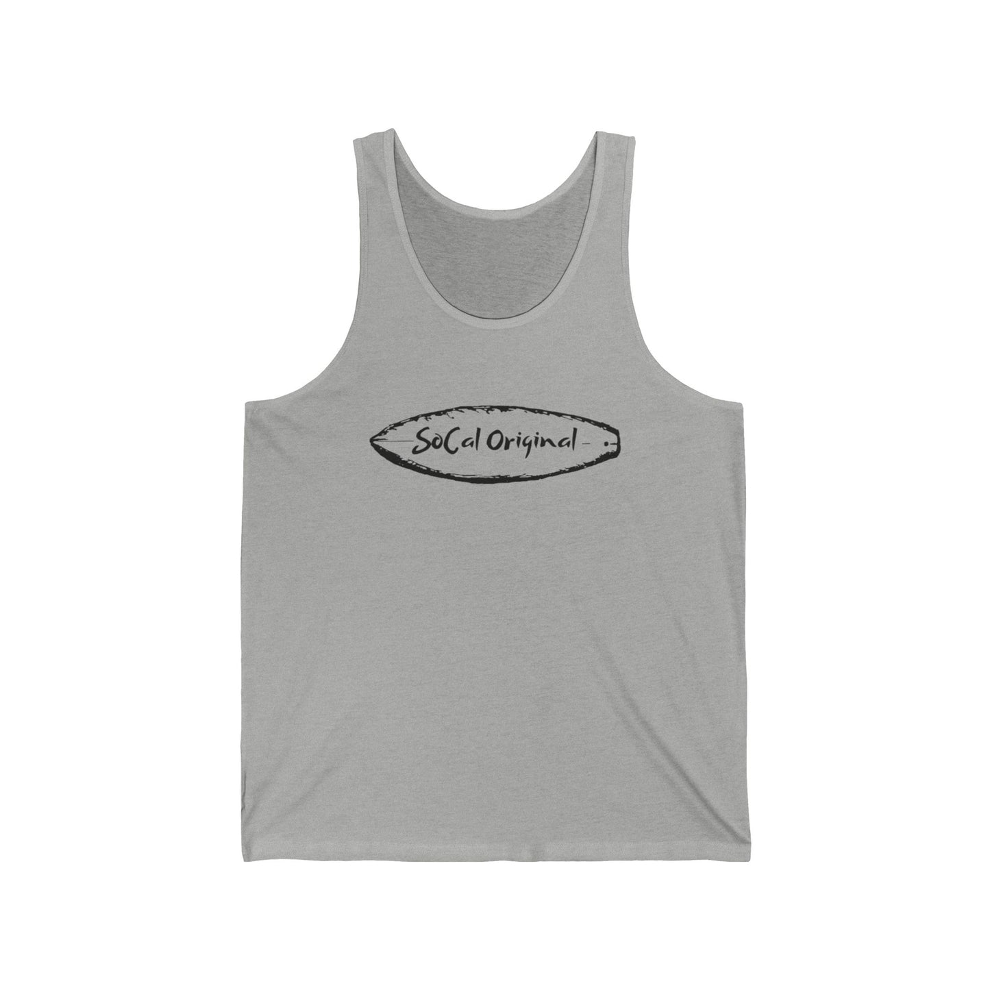 SoCal Original Surfboard Logo Unisex Jersey Tank