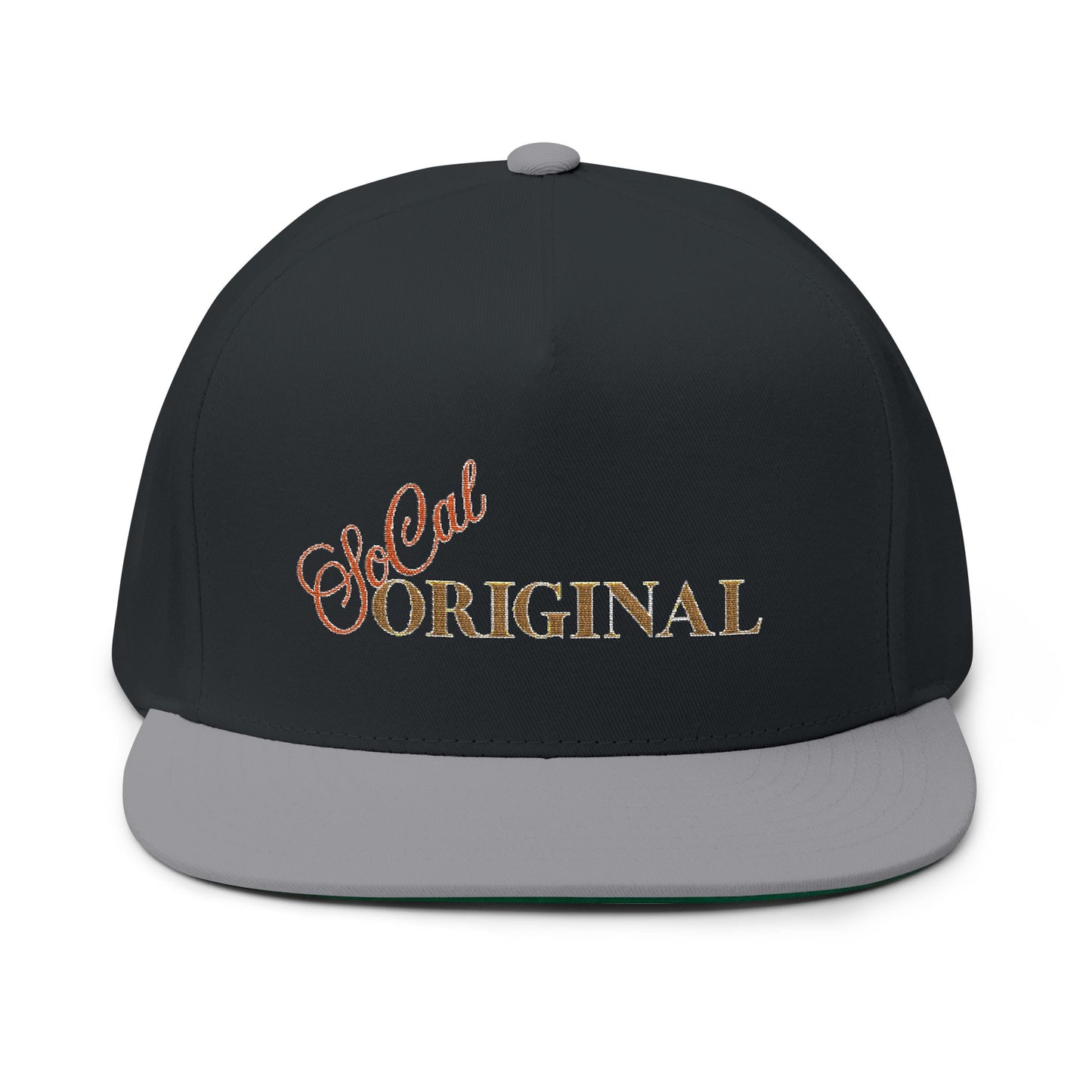 SoCal Original ScriptFlat Bill Cap (Embroidery)