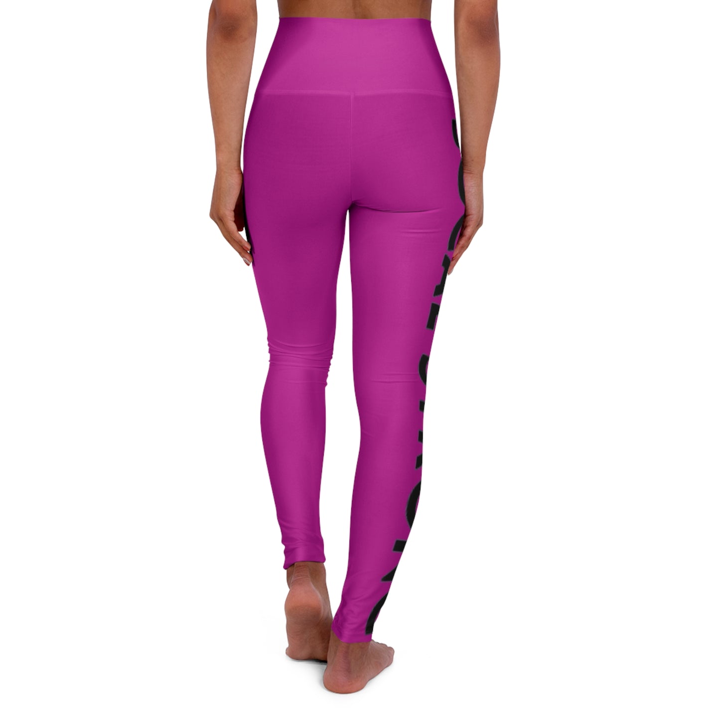 SoCal Strong High Waisted Yoga Leggings (AOP)