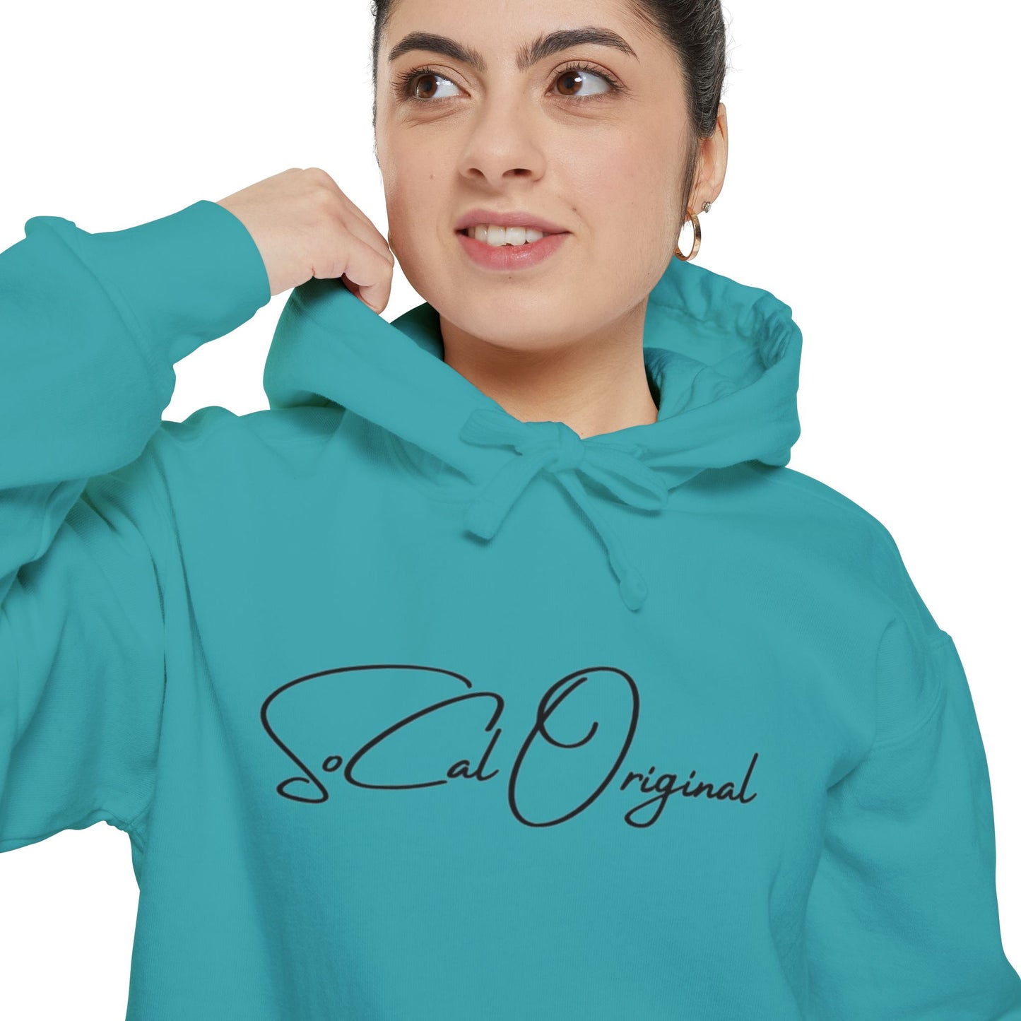 SoCal Original Script Unisex Garment-Dyed Hoodie