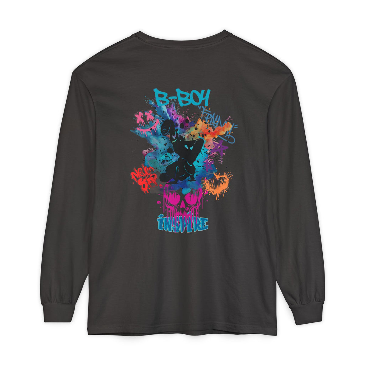 SoCal Original B-Boy Unisex Garment-dyed Long Sleeve T-Shirt