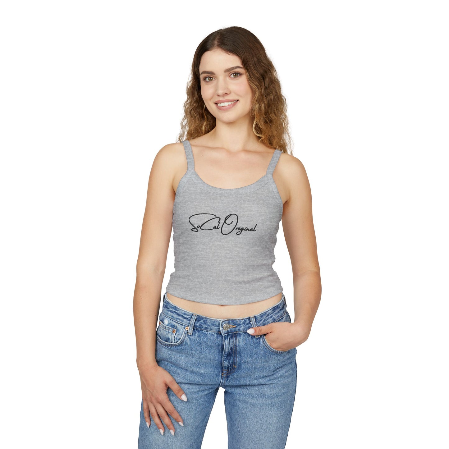 SoCal Original Script Logo Women's Spaghetti Strap Tank Top