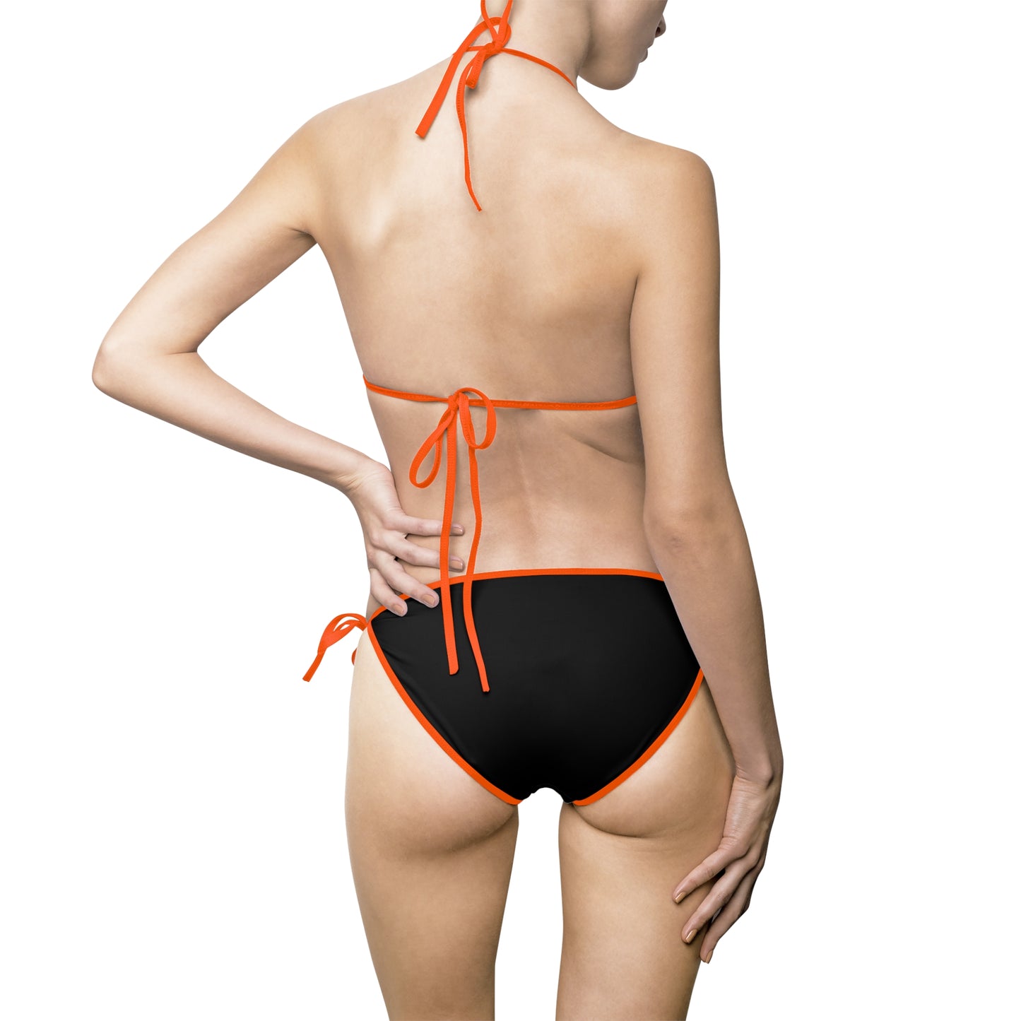 Retro Hibiscus Women's Bikini Swimsuit (AOP)