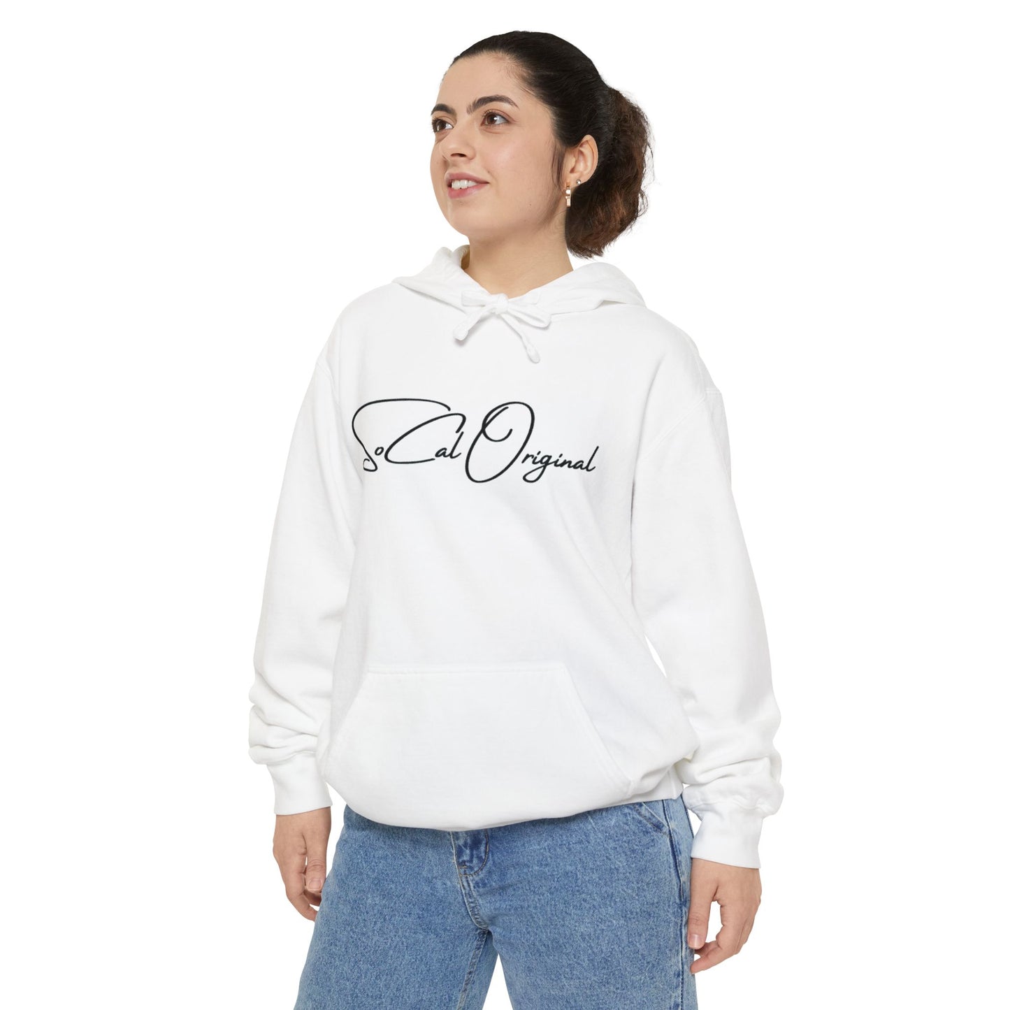 SoCal Original Script Unisex Garment-Dyed Hoodie