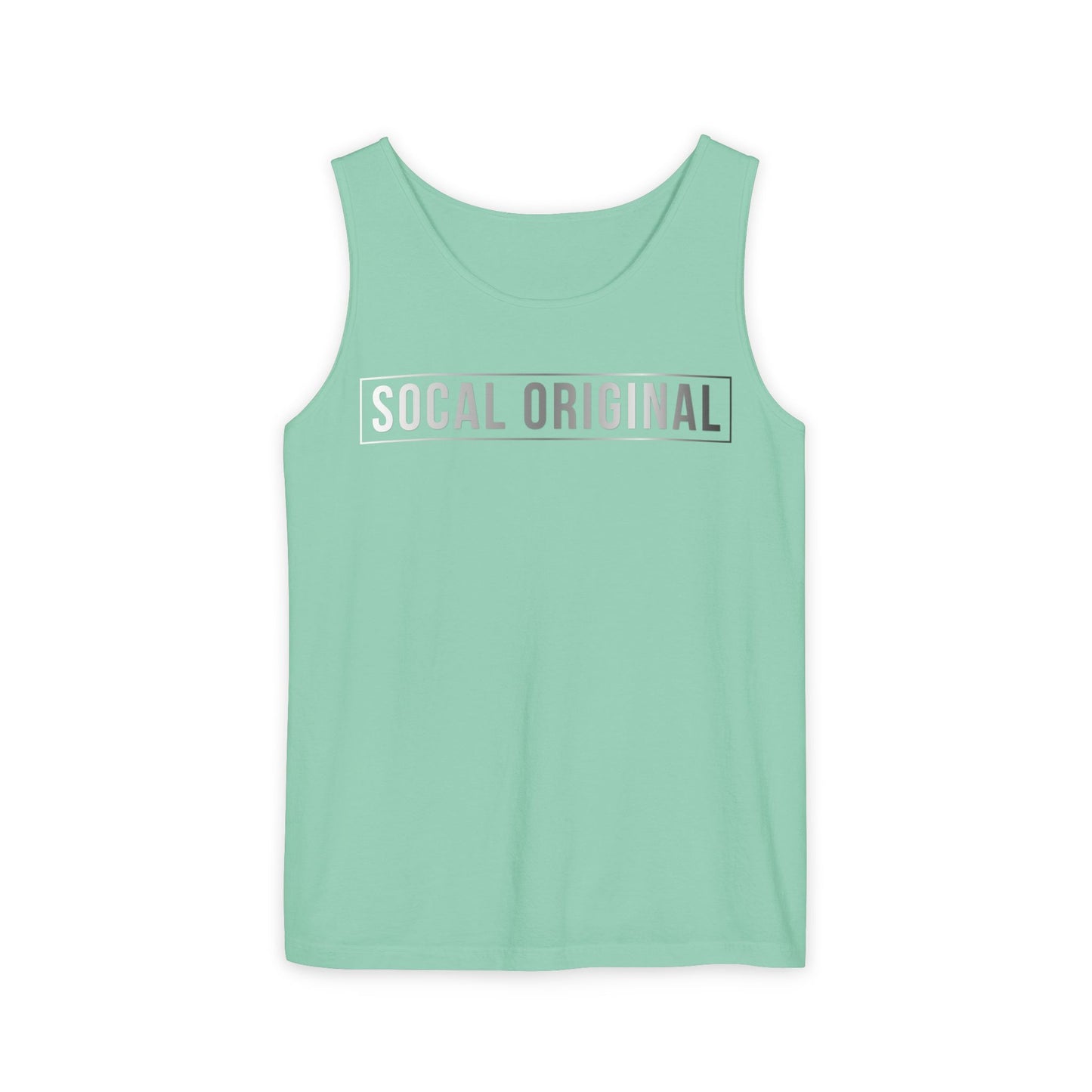 SoCal Original Metal Logo Unisex Garment-Dyed Tank Top