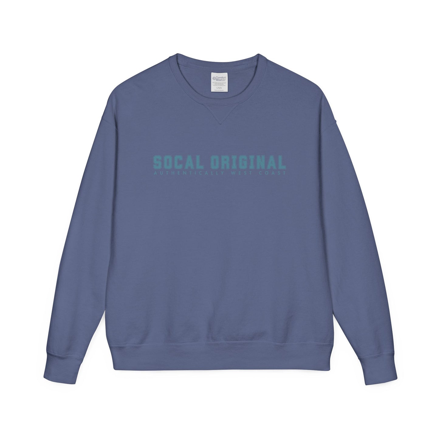 SoCal Original Collegiate Logo Unisex ComfortWash® Garment Dyed Crewneck Sweatshirt