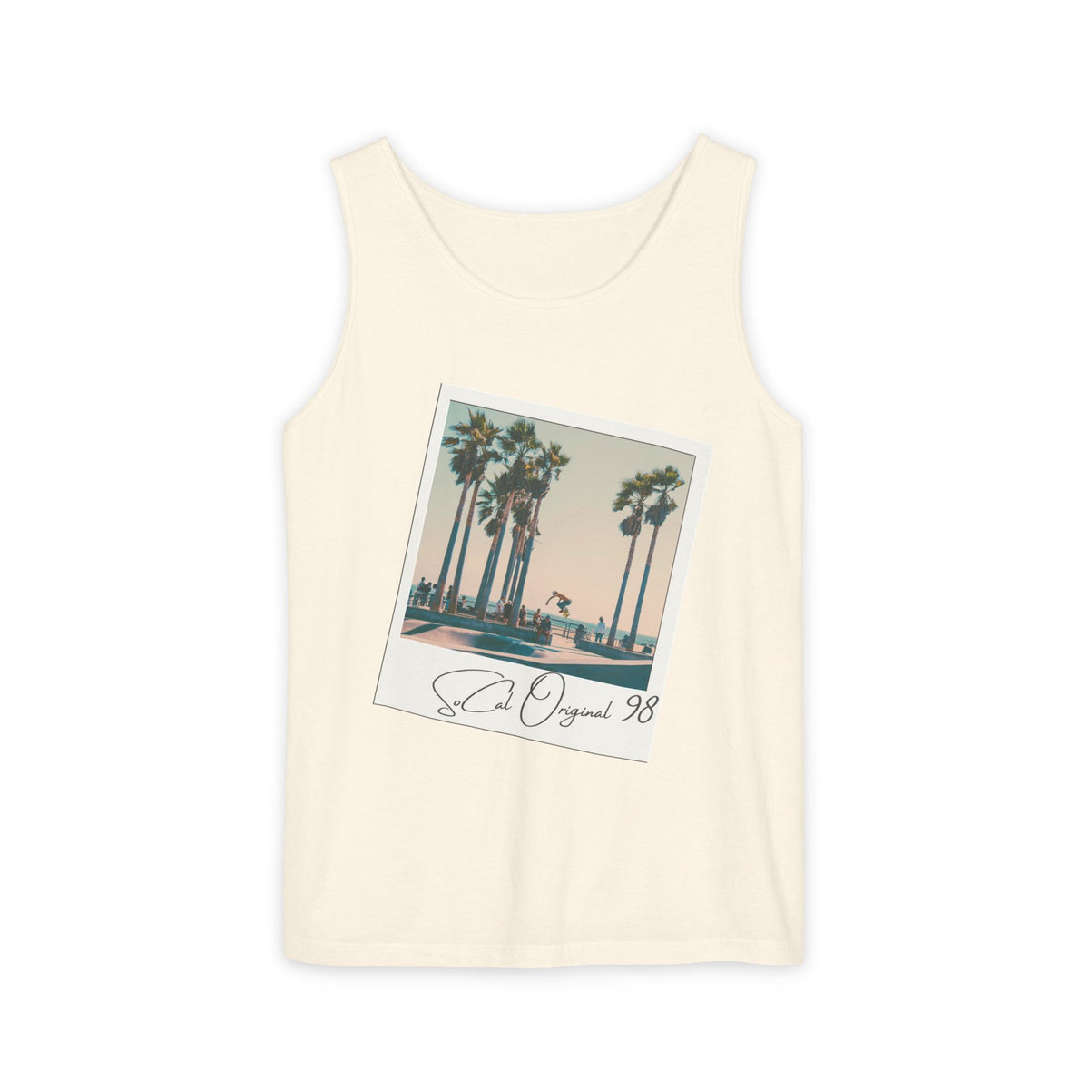 SoCal Original 98 Polaroid Unisex Garment-Dyed Tank Top