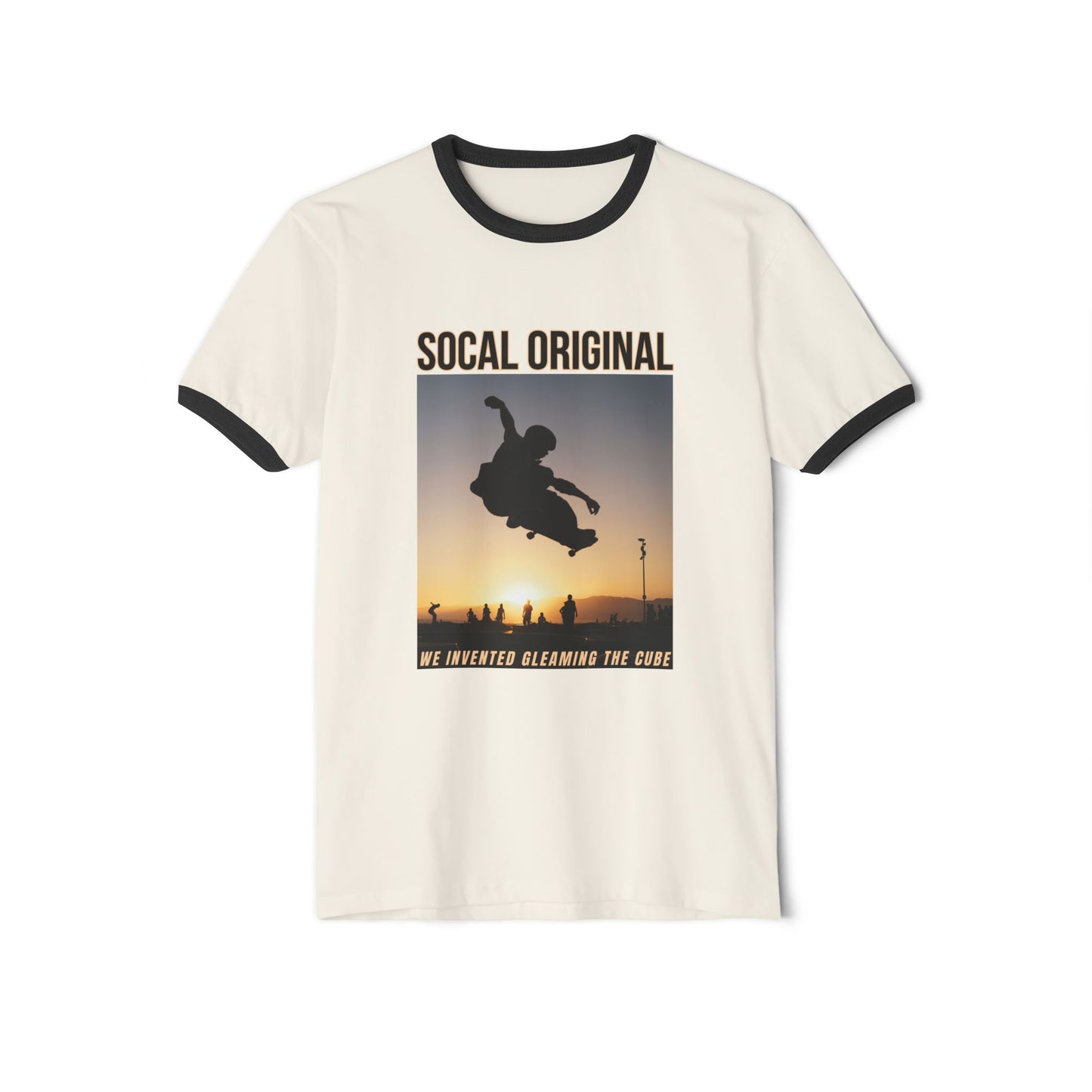 Gleaming the Cube Unisex Cotton Ringer T-Shirt