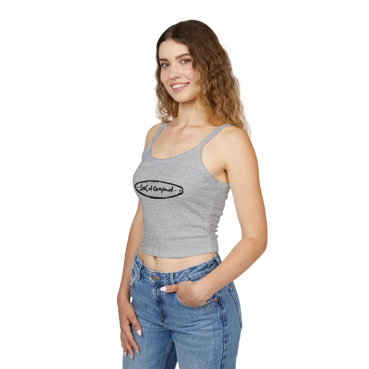 SoCal Original Surfboard Logo Women's Spaghetti Strap Tank Top