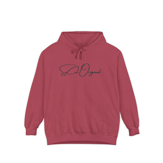 SoCal Original Script Unisex Garment-Dyed Hoodie