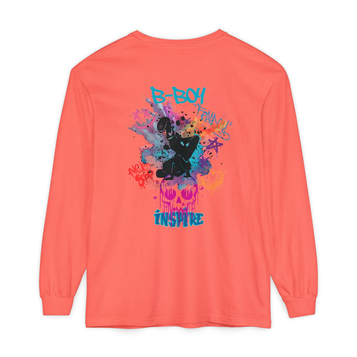 SoCal Original B-Boy Unisex Garment-dyed Long Sleeve T-Shirt