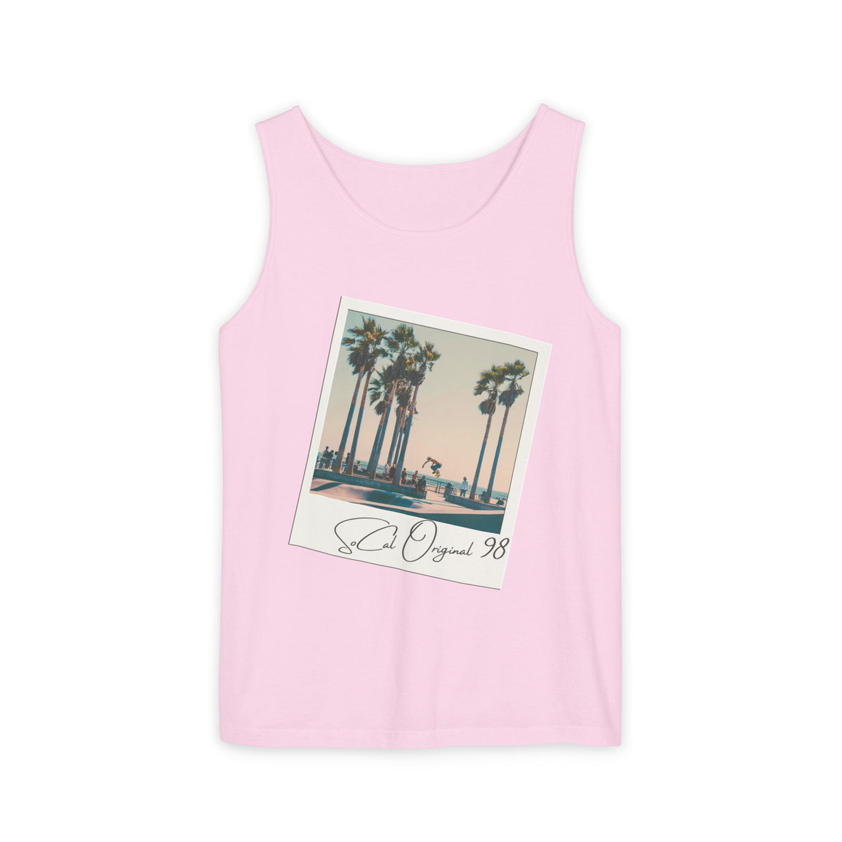SoCal Original 98 Polaroid Unisex Garment-Dyed Tank Top