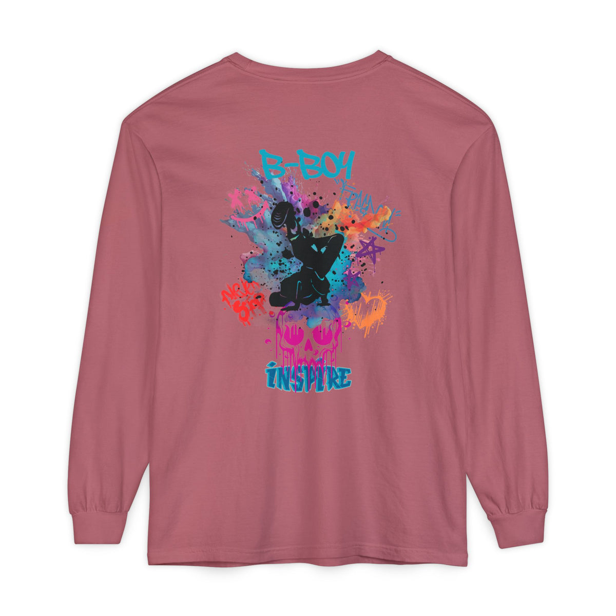 SoCal Original B-Boy Unisex Garment-dyed Long Sleeve T-Shirt