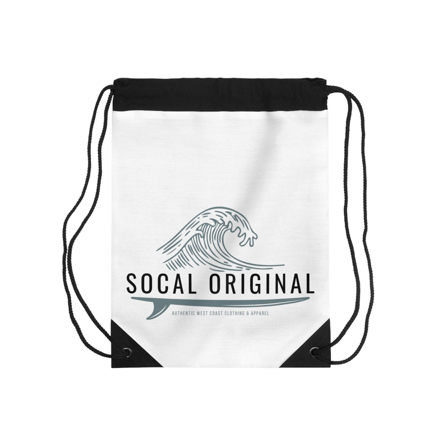SoCal Original Wave Logo Drawstring Bag