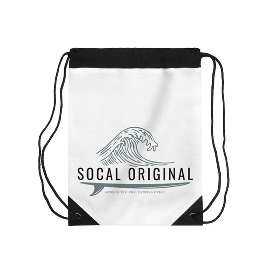 SoCal Original Wave Logo Drawstring Bag