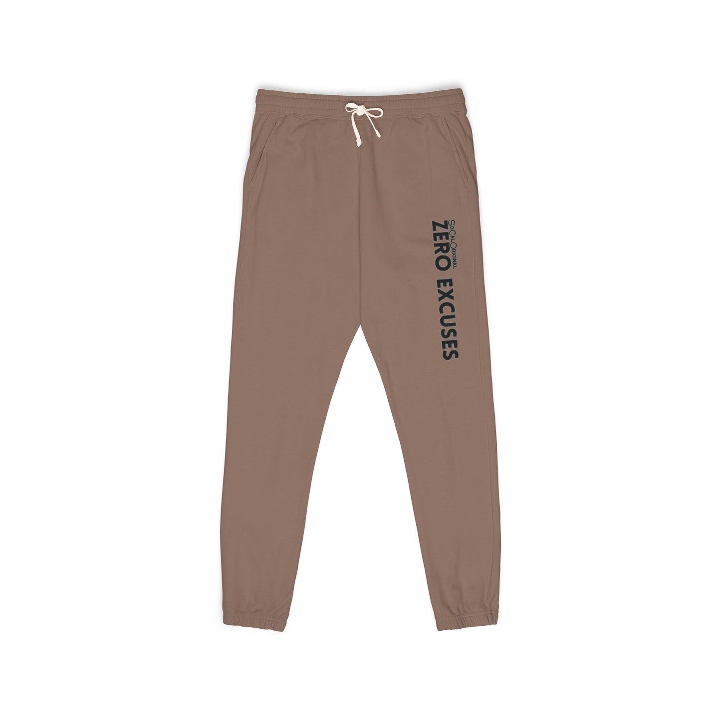 Zero Excuses Unisex Garment-Dyed Fleece Sweatpants