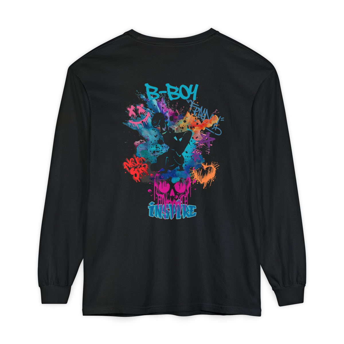 SoCal Original B-Boy Unisex Garment-dyed Long Sleeve T-Shirt