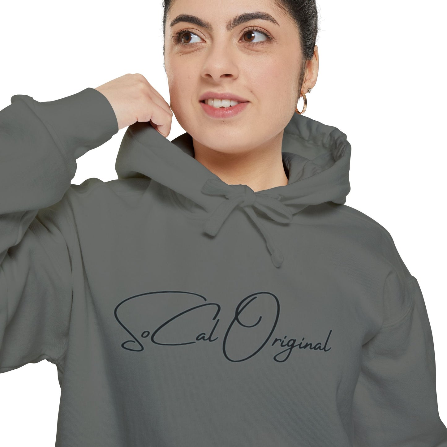 SoCal Original Script Unisex Garment-Dyed Hoodie