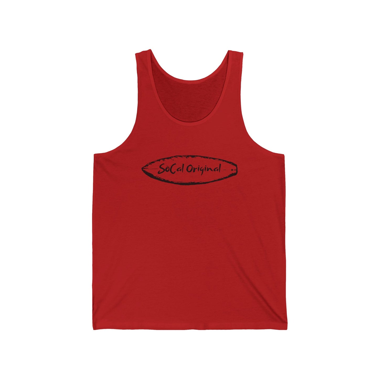 SoCal Original Surfboard Logo Unisex Jersey Tank