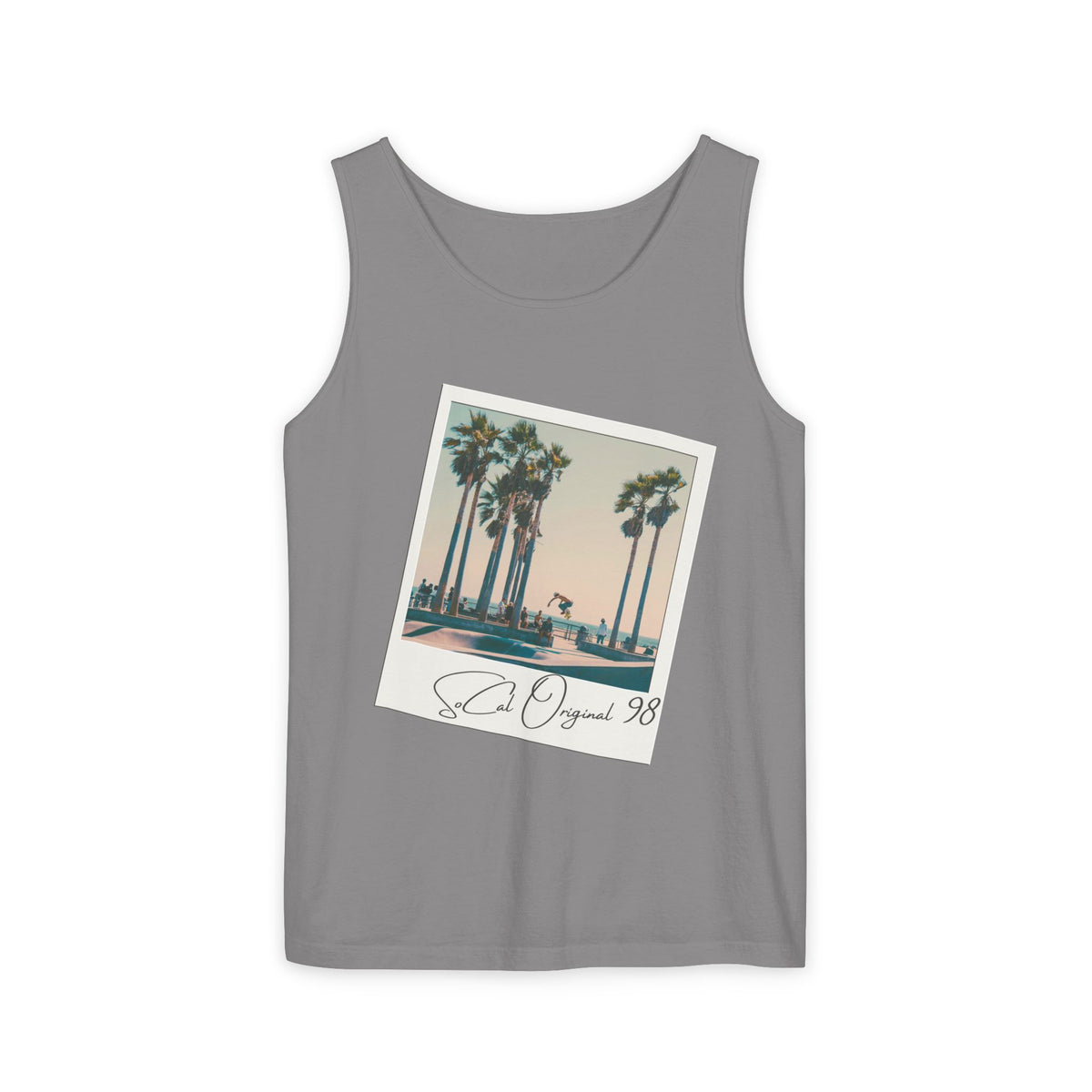 SoCal Original 98 Polaroid Unisex Garment-Dyed Tank Top