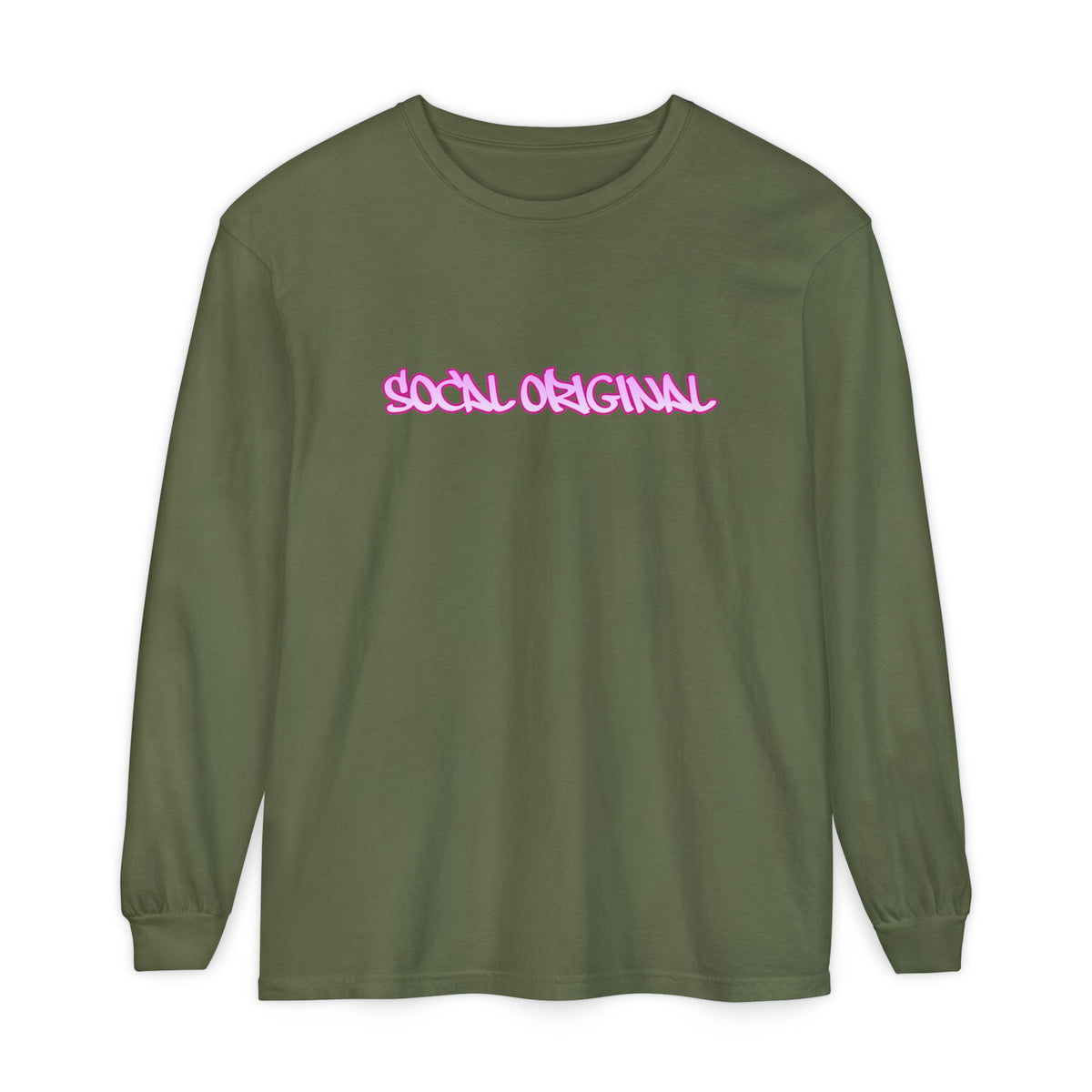 SoCal Original B-Boy Unisex Garment-dyed Long Sleeve T-Shirt