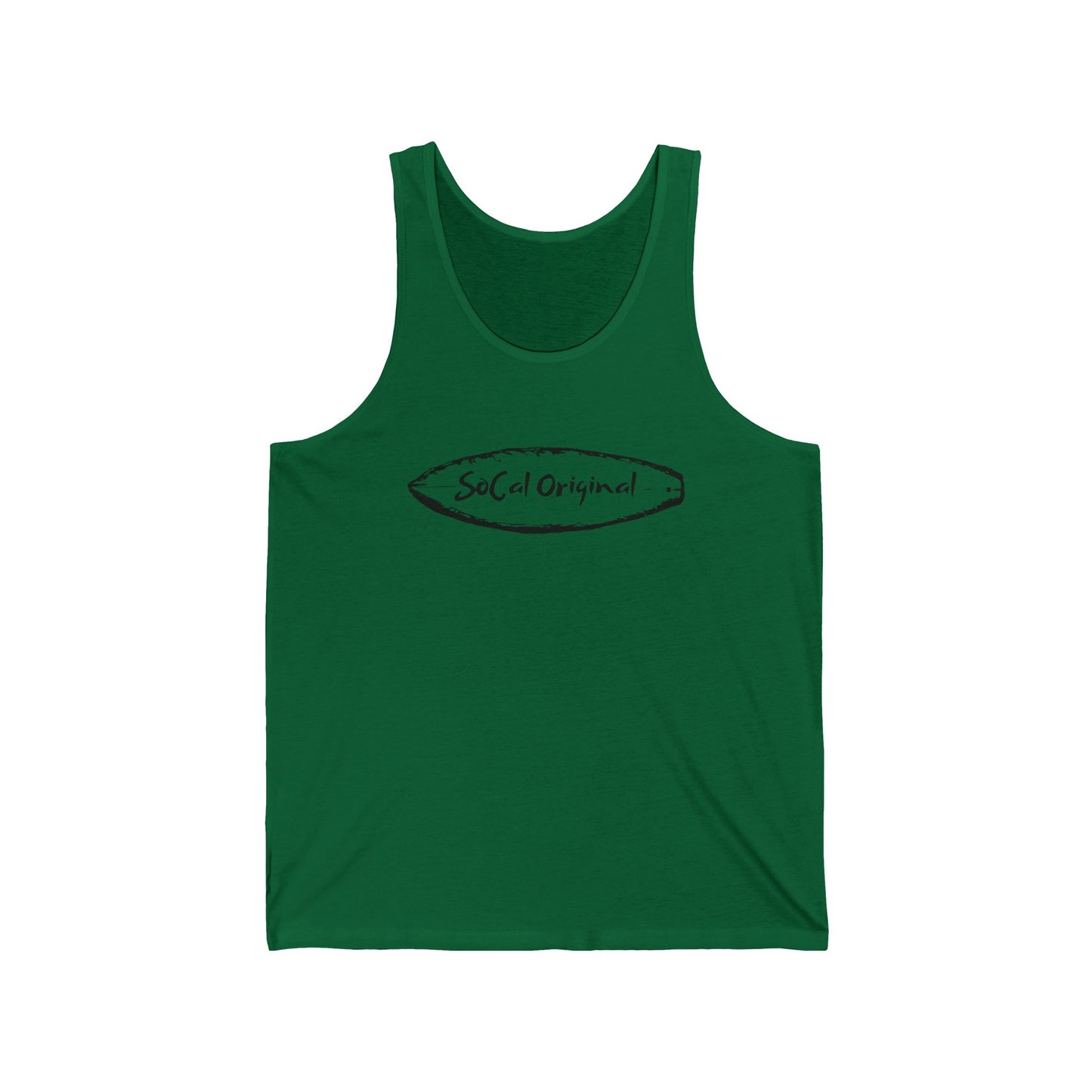 SoCal Original Surfboard Logo Unisex Jersey Tank