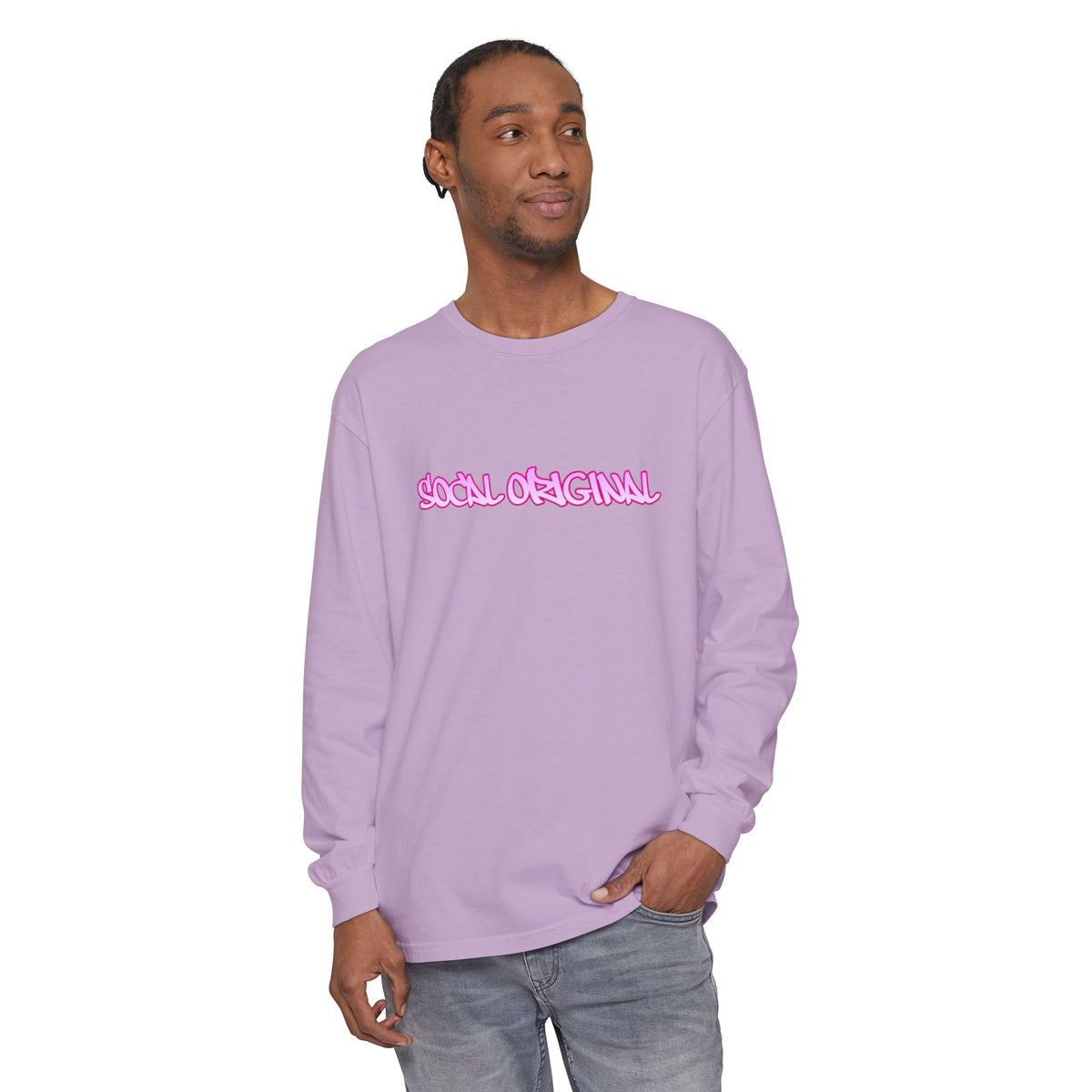 SoCal Original B-Boy Unisex Garment-dyed Long Sleeve T-Shirt