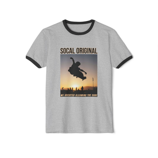 Gleaming the Cube Unisex Cotton Ringer T-Shirt